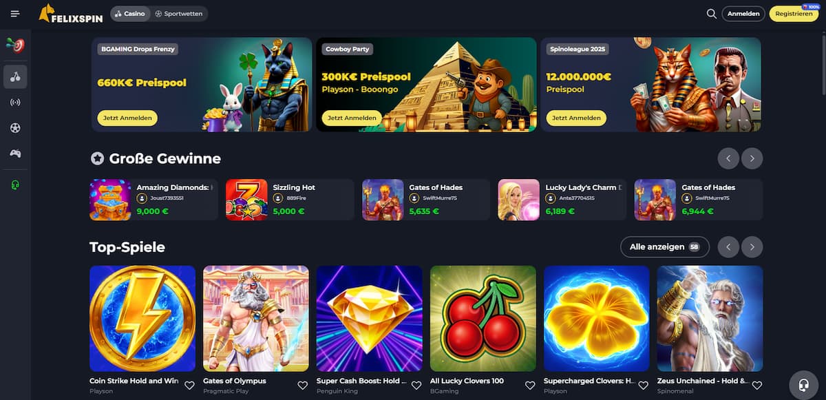 Felixspin Casino